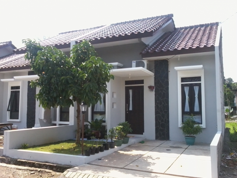 Konsep warna cat teras rumah minimalis berkarakter