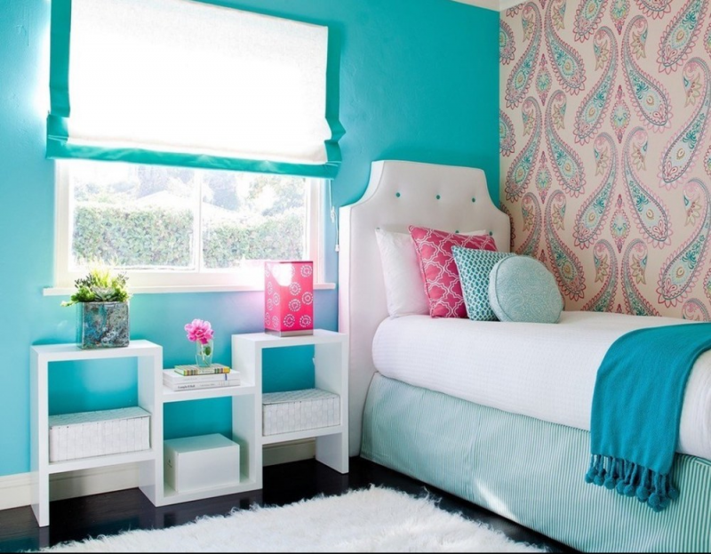 Warna Cat Yang Bagus Untuk Kamar warna turquoise