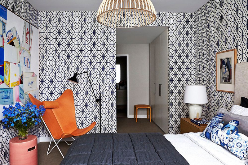 Wallpaper Dinding Minimalis Motif Keren