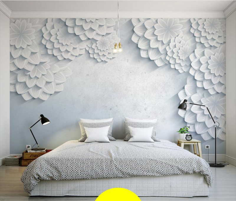 Wallpaper Ruang Tamu Minimalis Keren 3D