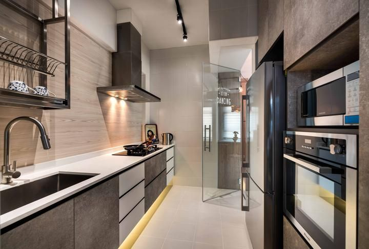 Dapur minimalis modern yang cantik untuk rumah anda