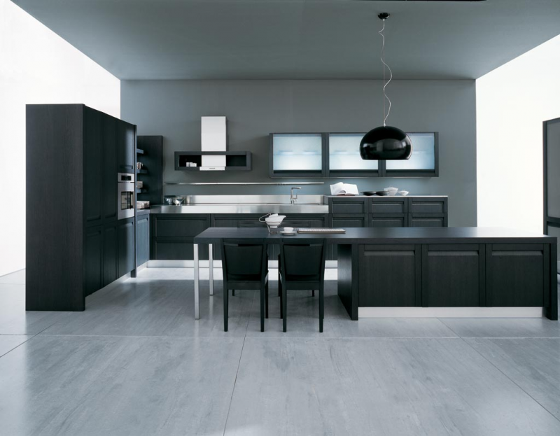 Dominasi warna hitam yang menarik dan modern