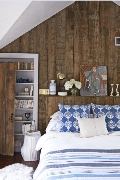 Desain dinding kamar Kayu