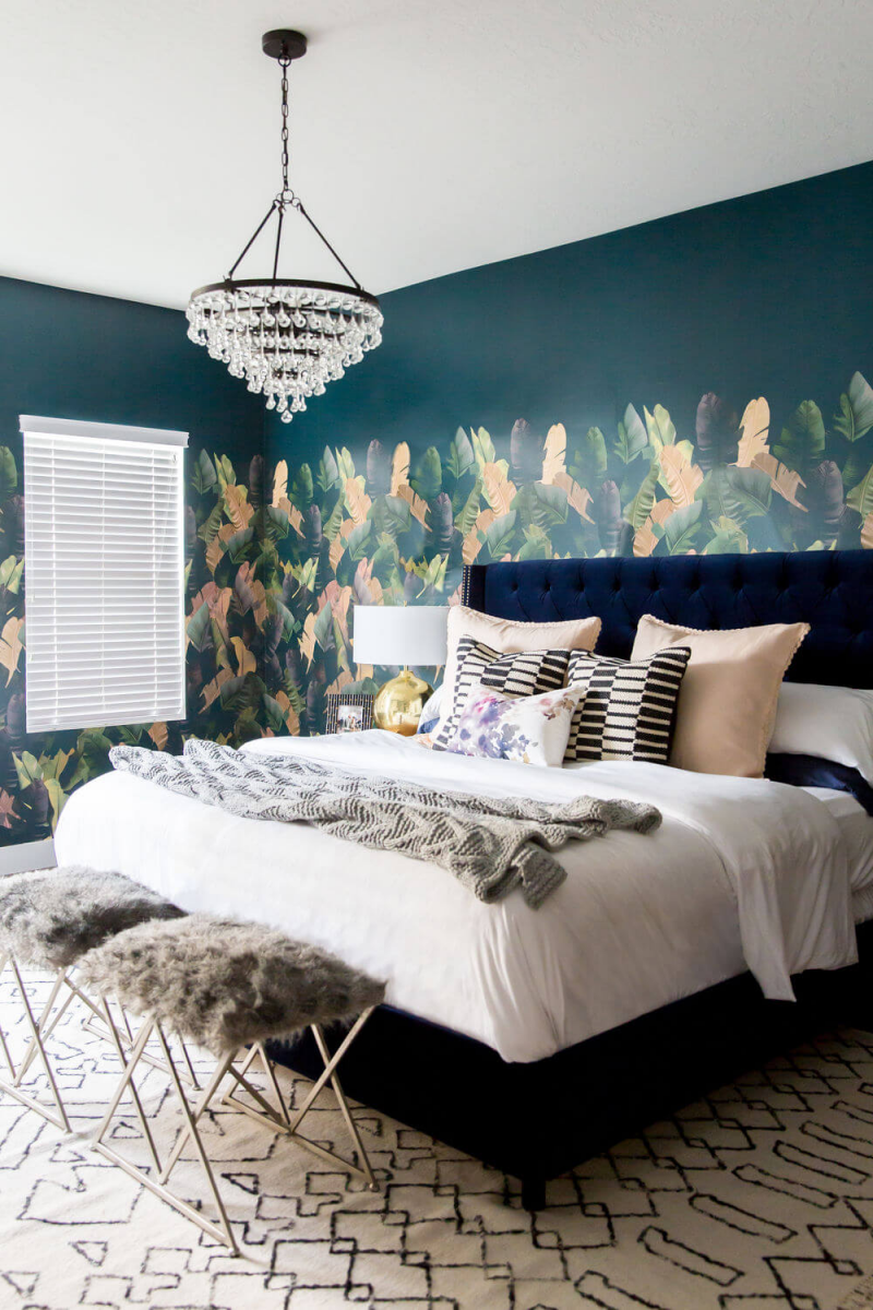 Desain dinding kamar mural lukisan