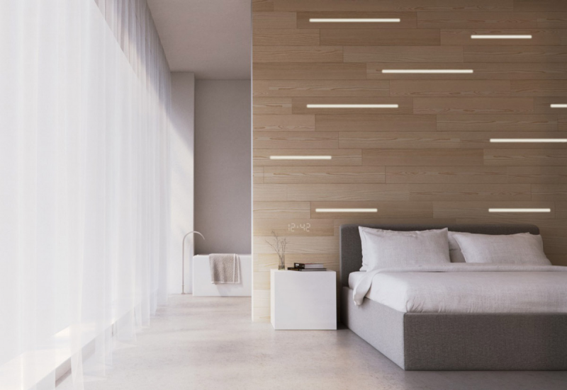 Desain Dinding Kayu Keren di Kamar Tidur