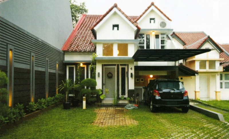 Garasi Tambahan Kanopi tanpa dinding