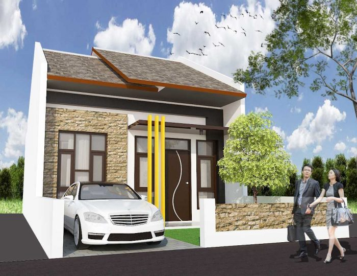 Garasi roomless minimalis