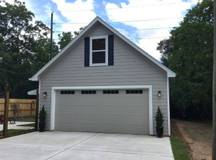Large Gate Grey Carport