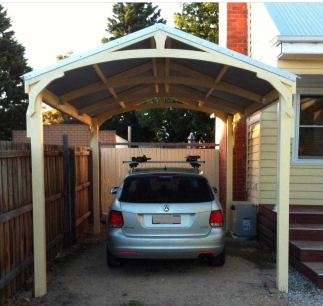 Gambar Model Garasi Samping Rumah Dengan Carport