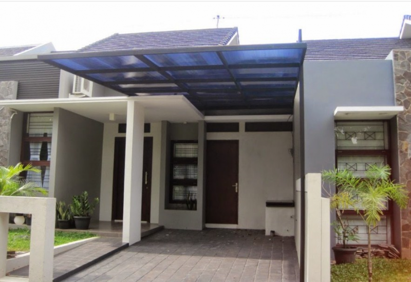 Gambar Model Garasi Samping Rumah Sederhana