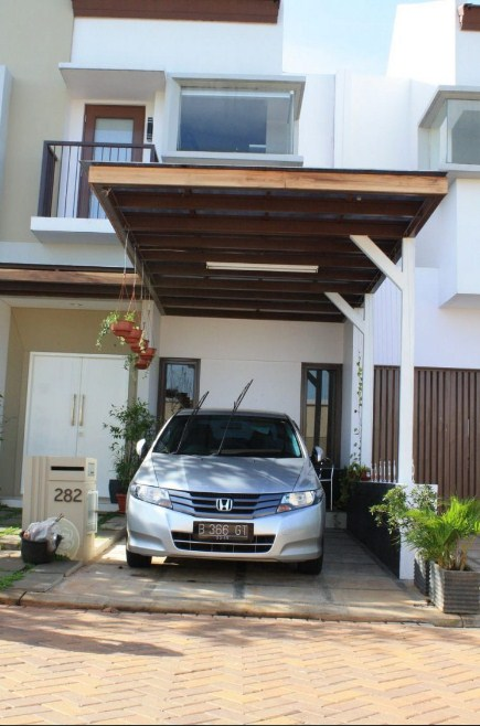 Model garasi rumah mewah