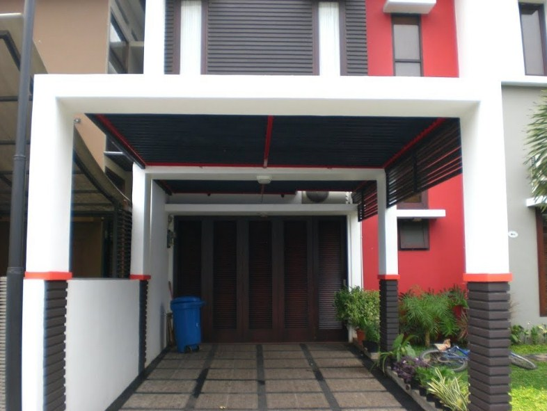 Model garasi rumah minimalis modern
