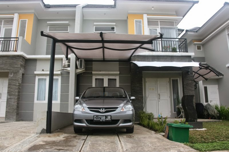 Desain atap garasi mobil