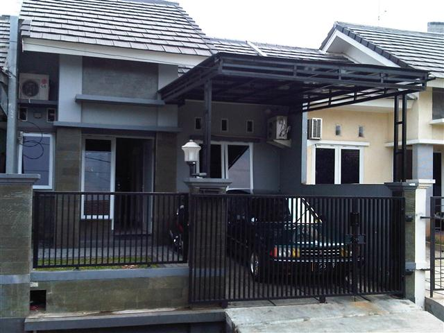 Desain Garasi Rumah baja ringan