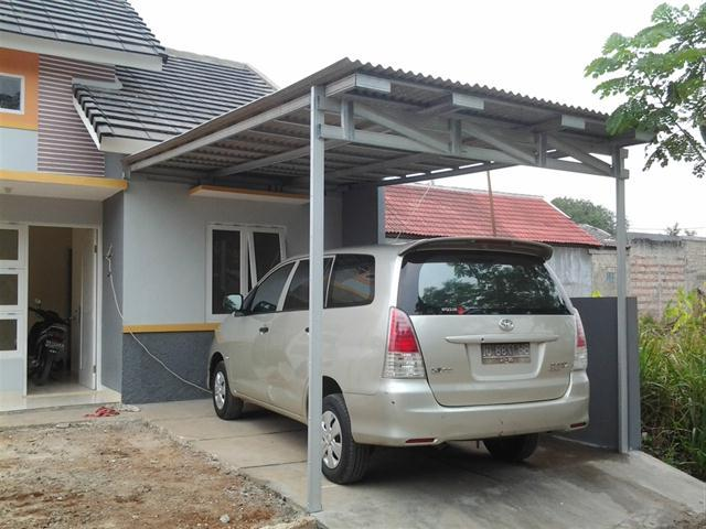 Desain Garasi Rumah carport minimalis