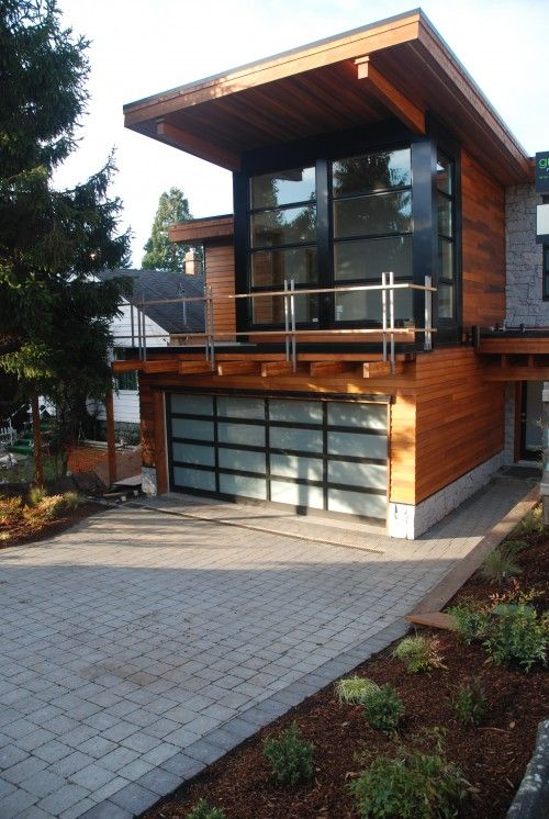 Desain garasi rumah lantai bawah