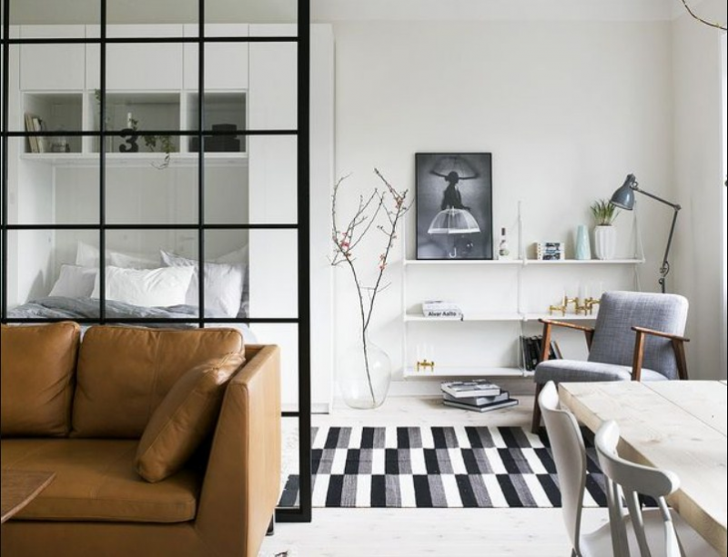 Desain Interior Apartemen Studio