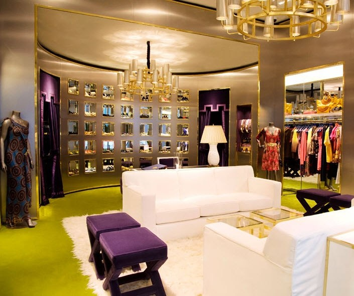 Desain Interior Toko Baju di rumah