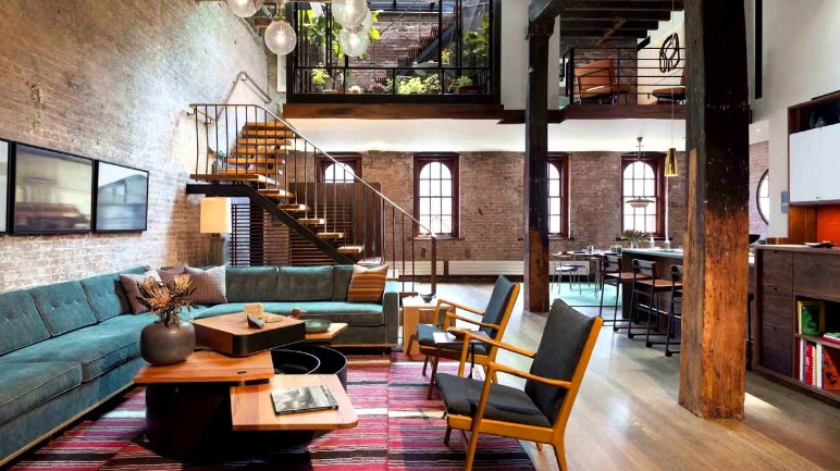 Interior Ruangan Rumah Minimalis 2 Lantai Gaya Urban Desiain