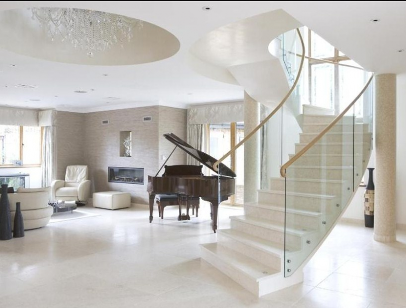 Interior Ruangan Rumah Minimalis 2 Lantai Nuansa Putih