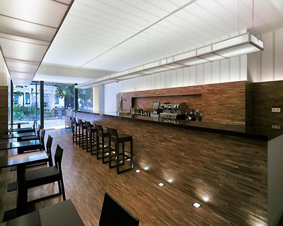 Gaya Desain Interior Cafe Sederhana