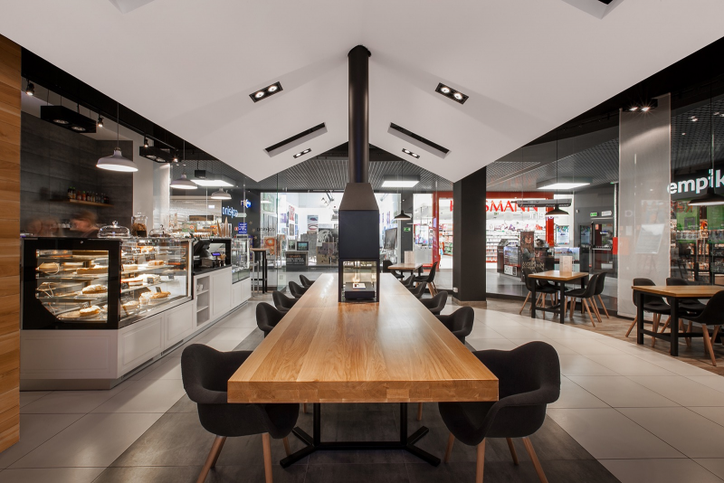 Desain Interior Cafe Ruko Terbaru