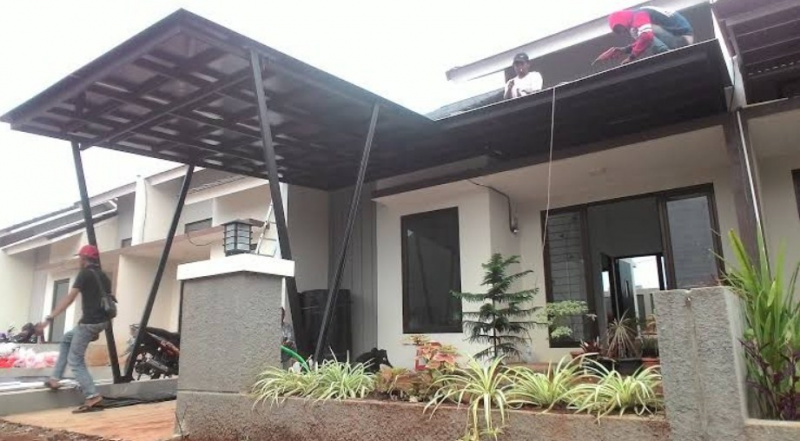 desain rumah kanopi baja ringan