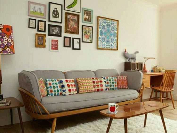 Desain Interior Bergaya Retro