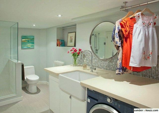 Kamar Mandi dan Ruang Mencuci Baju