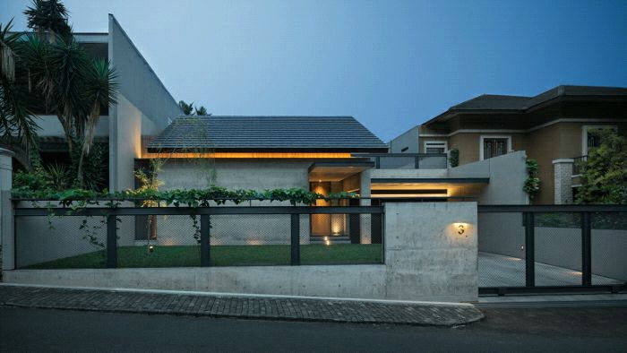 Desain Interior Penggunaan Pagar Kaca