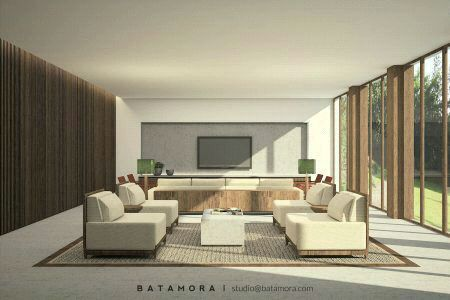 Taman di samping Ruang Tamu