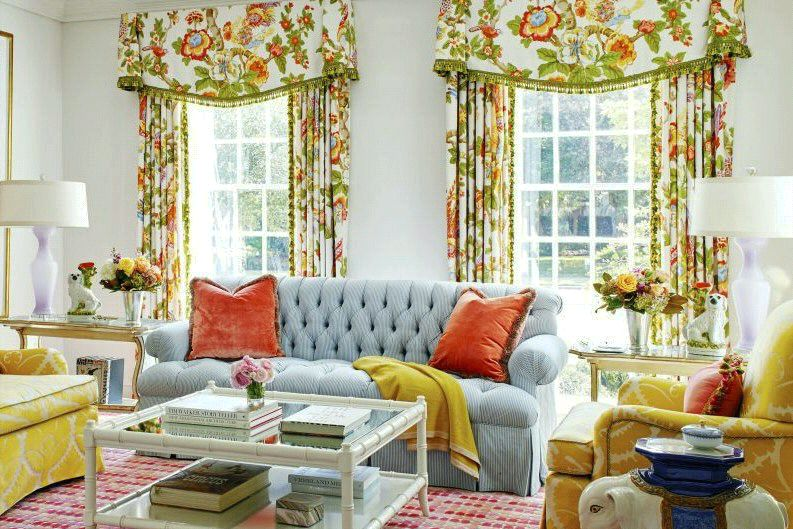 Desain Interior Ruang Tamu Ceria