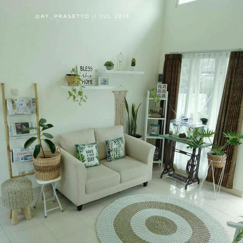 Desain Interior Ruang Tamu Sederhana dan Elegan