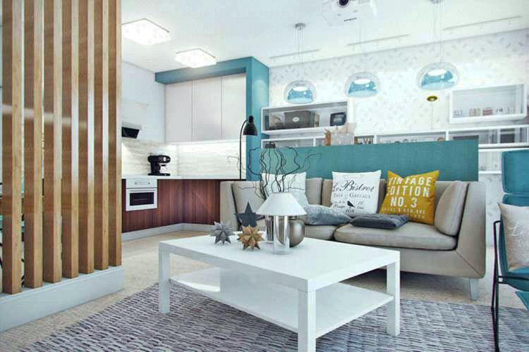 Ruang Tamu Merangkap Dapur