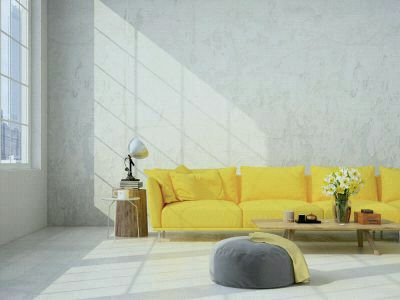 Interior Sofa Kuning