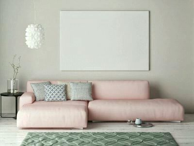 Ruang Tamu Bersofa Soft