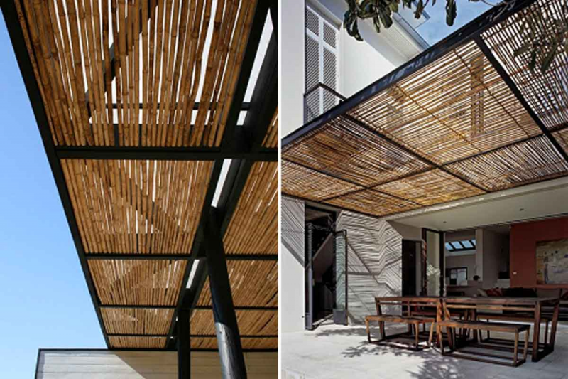 Trik Desain Interior Rumah Bambu