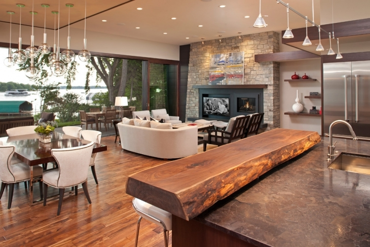 Gambar Desain Interior Rumah Kayu