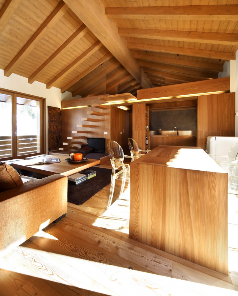 Referensi Desain Interior Rumah Kayu - Desain id