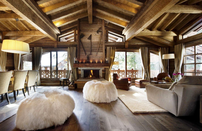 Contoh Desain Interior Rumah Kayu Sederhana - Desain id