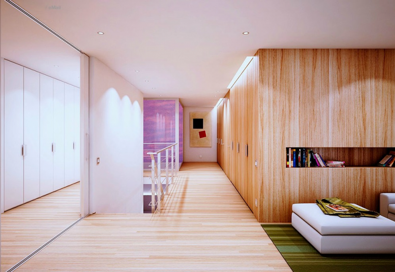 Desain Interior Rumah Kayu Sederhana Keren - Desain id