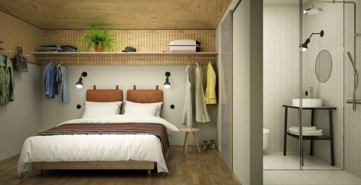 Desain Interior Kamar Hotel Modern