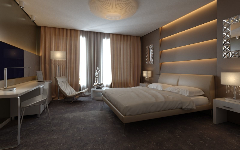 Desain Interior Kamar Hotel Terpopuler