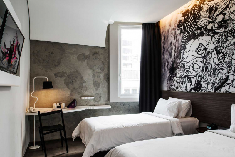 Interior Kamar Hotel Yang Unik