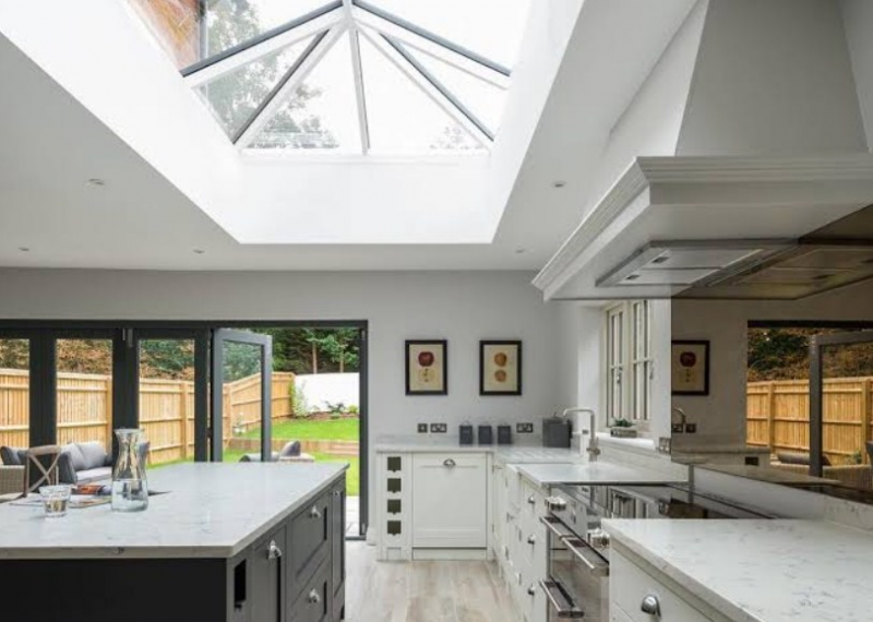 Cara Desain Atap Dapur Transparan