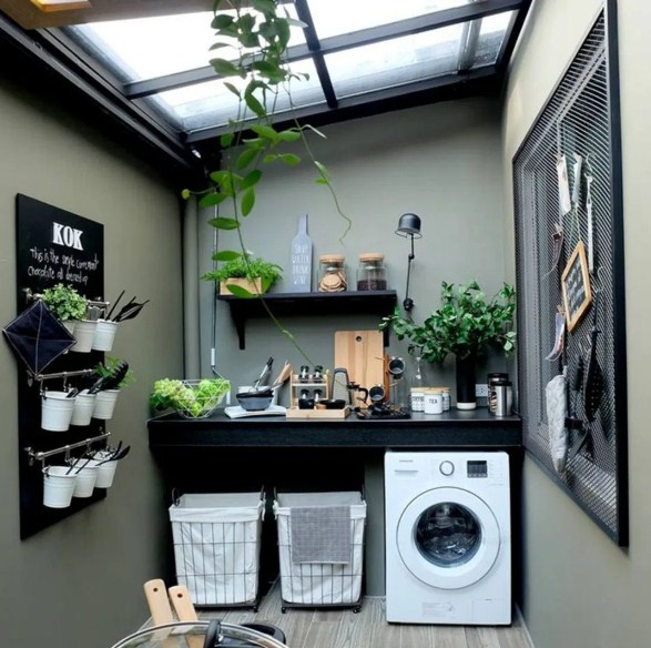 Desain Atap Dapur Transparan Terbaru