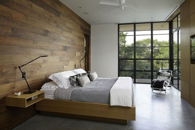 Desain Interior Kamar Tidur Minimalis Kayu