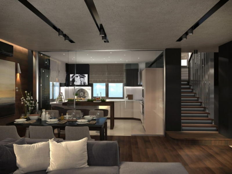 Desain Interior Rumah Minimalis Tanpa Sekat Hits
