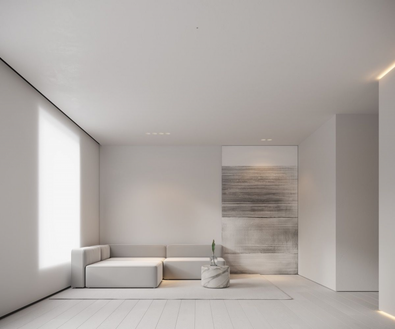 Desain Interior Rumah Minimalis Tanpa Sekat Stylish