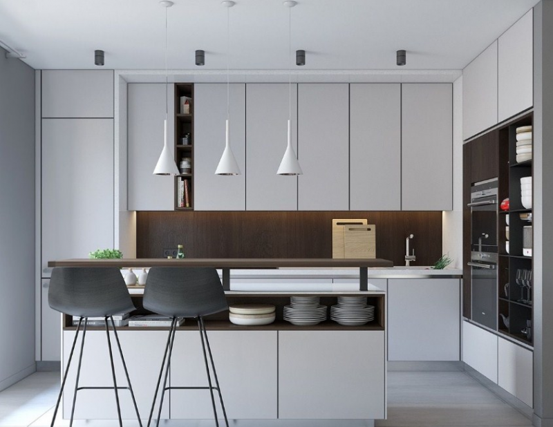 Interior Dapur Keluarga Baru Menikah